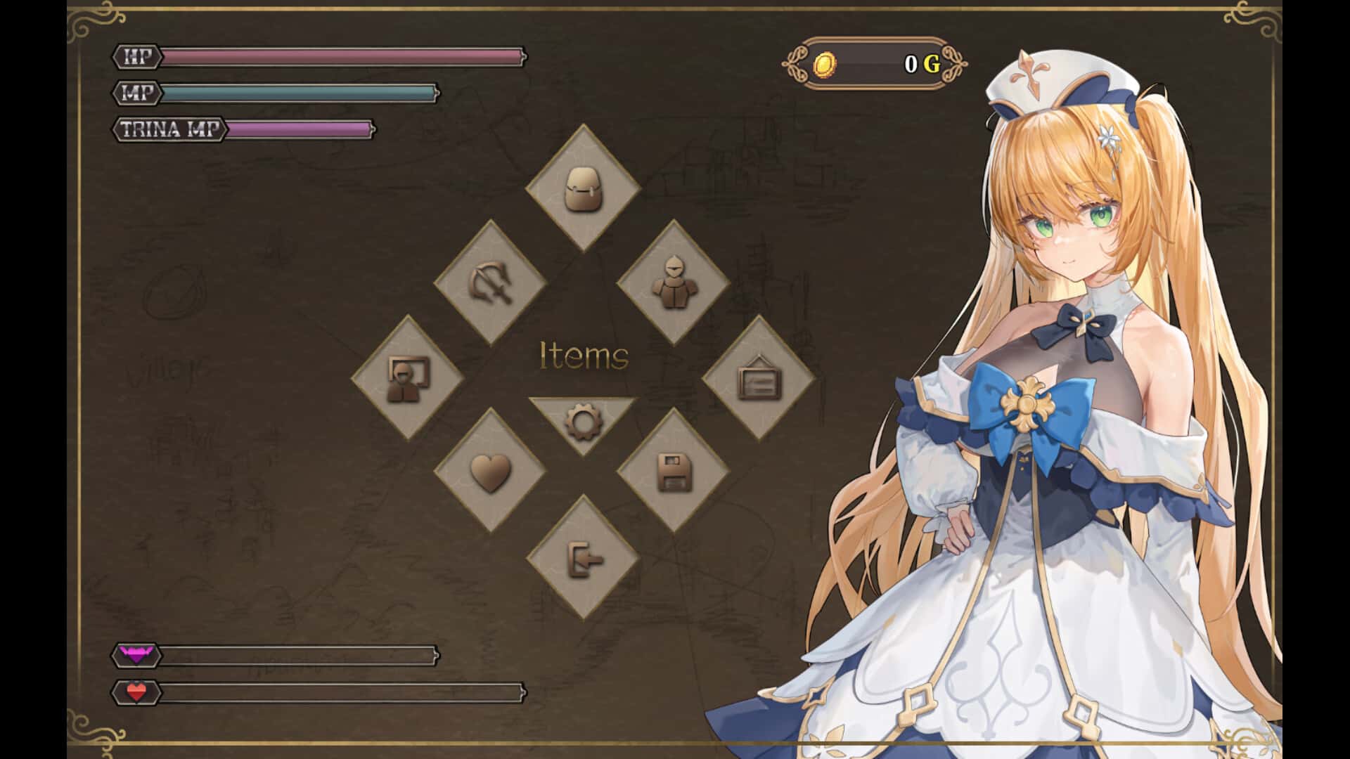 影色渐染~阿斯林顿的妹神官背景